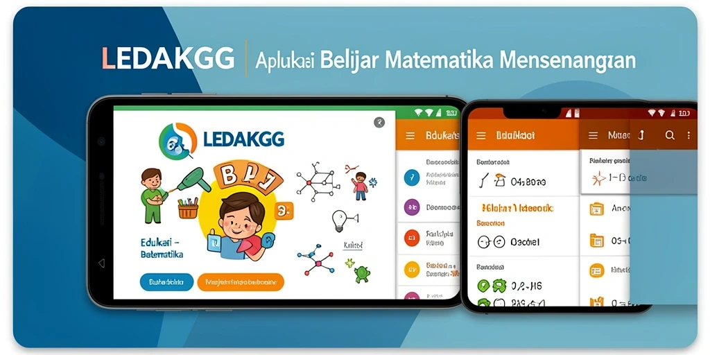 Tampilan antarmuka LEDAKGG yang menarik dan interaktif.