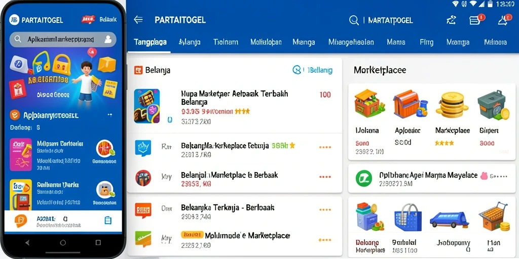 Tampilan antarmuka pengguna aplikasi PARTAITOGEL yang menarik dan fungsional.