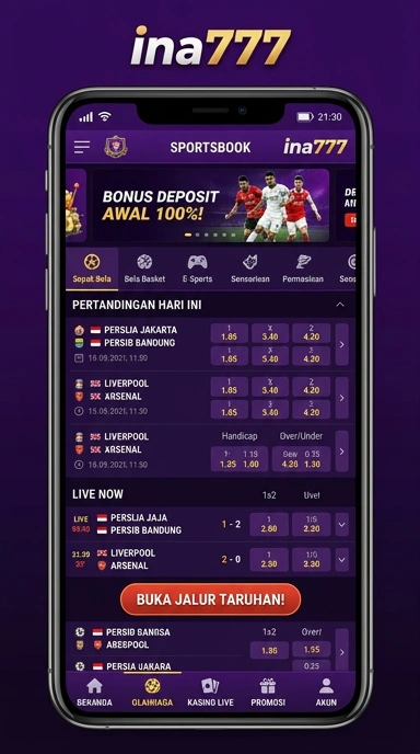 Temukan Halaman Link Alternatif ina777 untuk Android